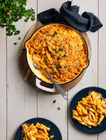 Möwe Makka Chips mit Käsesauce